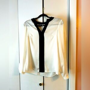 Kasper silk blouse